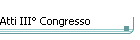 Atti III Congresso